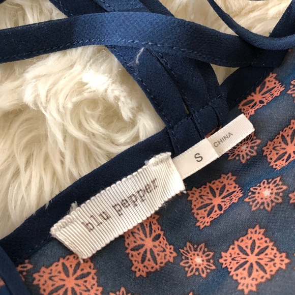 Boho Blue Pepper long sleeve - Picture 2 of 2